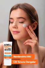 کرم ضد آفتاب و ضد لک Spf 50+ حجم 50 ml اکس‌ول AXWELL