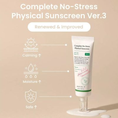 ضدآفتاب فیزیکی اکسیس وای Axis-Y Complete No-Stress Physical Sunscreen