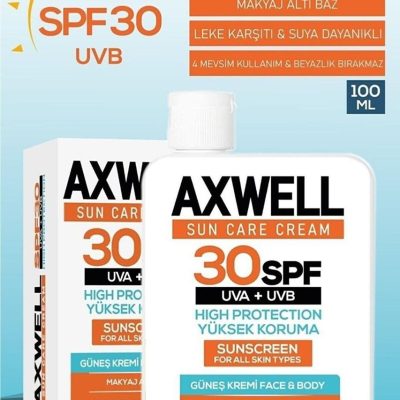 کرم ضد آفتاب ضد لک با محافظت فوق العاده بالا و SPF 50 + آکسول آرسی کازمتیک