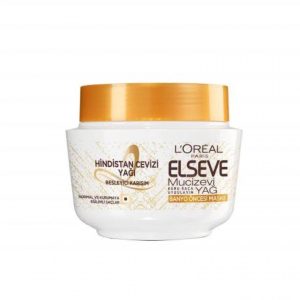 ماسک مو معجزه نارگیل لورال السیو LOREAL ELSEVE mucizevi yag besleyici maske